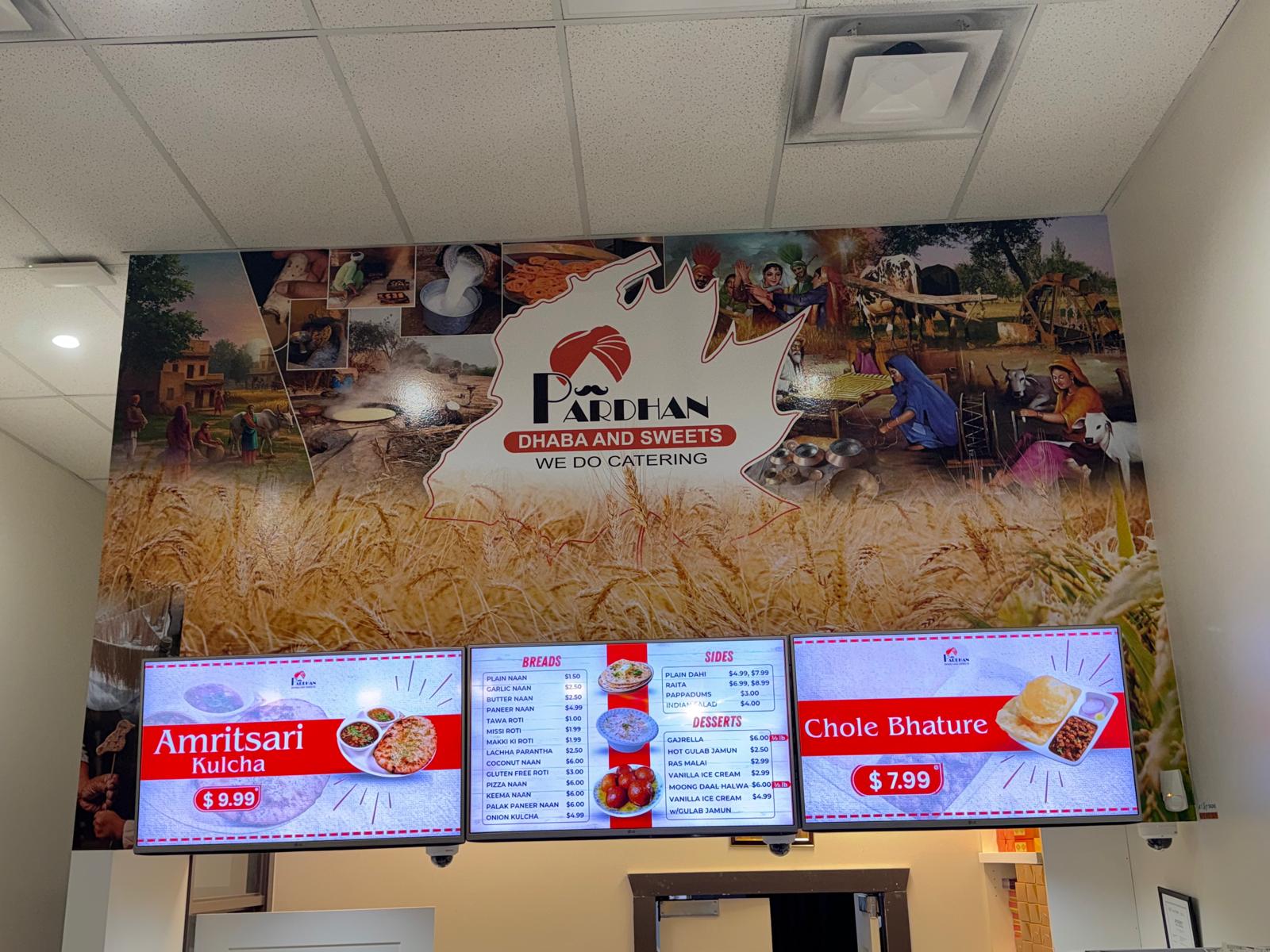 Interior Wall Mural Branding