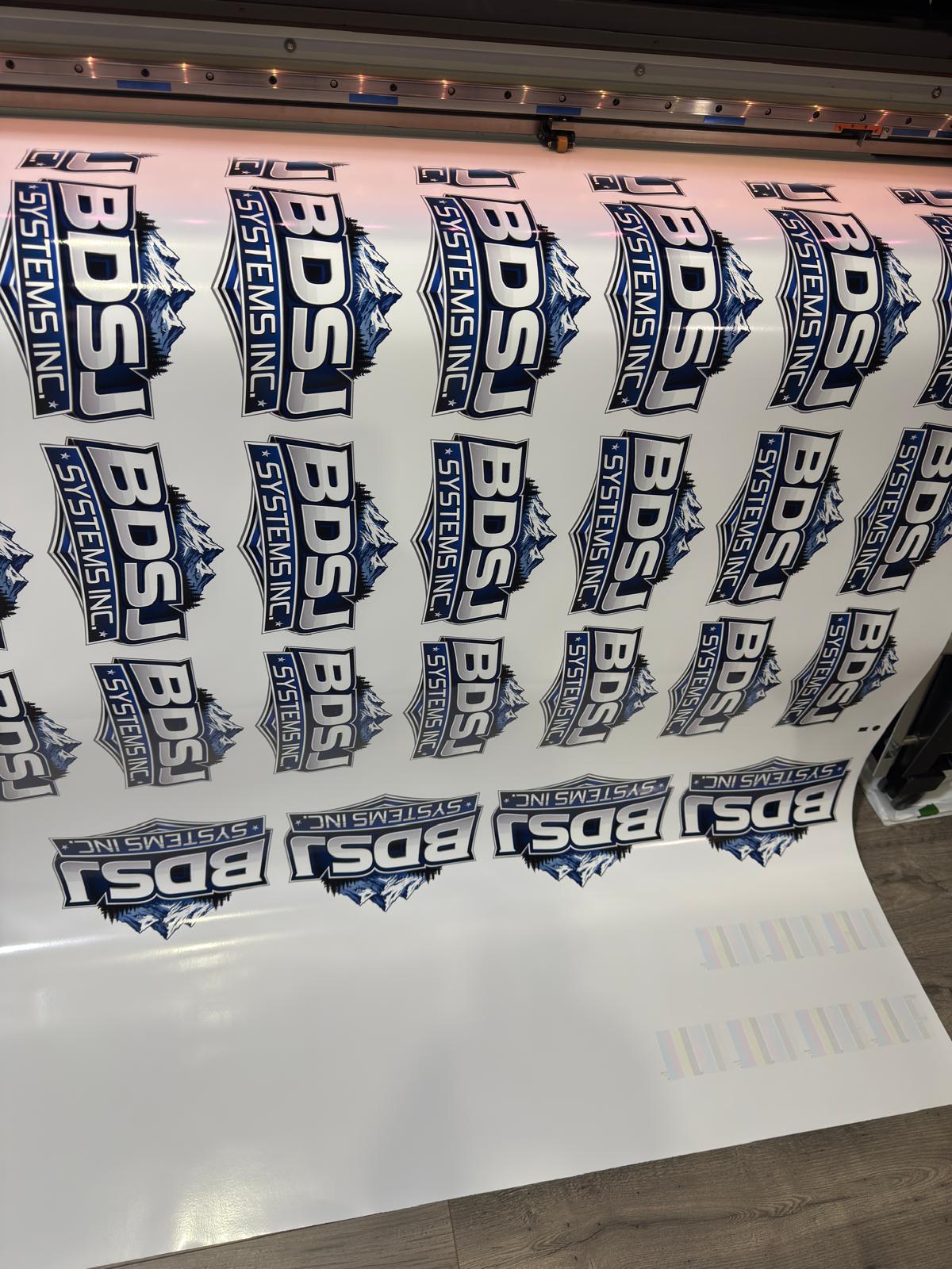 Custom Printed Vinyl Decals